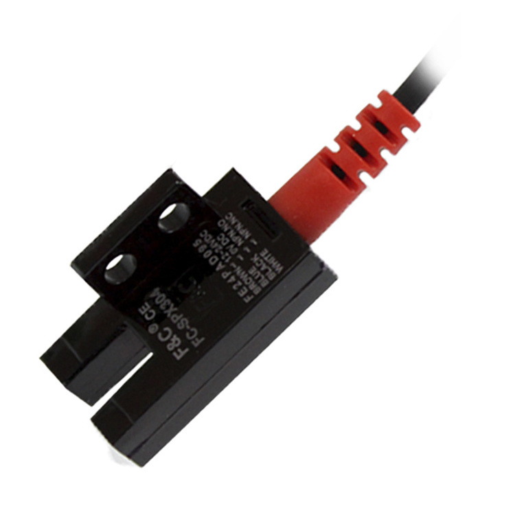 Slot reflection photoelectric switch sensor,photo sensor switch and glass detect sensor