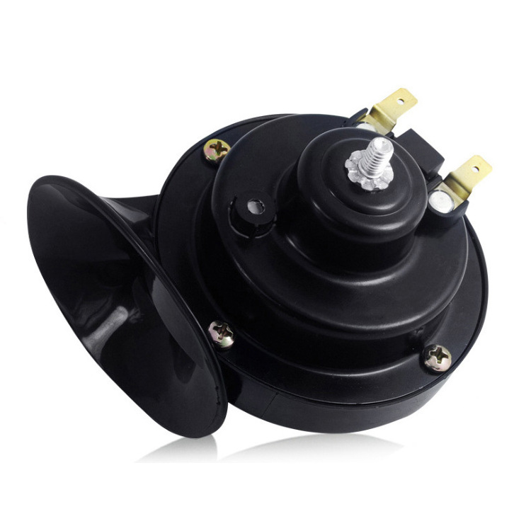 110DB Car Bull Horn-12 V-Electric snail Horn, Very Loud Trucks Trucks Trains Boats Motorcycle Car Car Horn Loud Pressure Klaxon