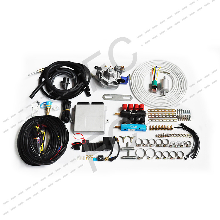 FC 8 cyl aeb lpg and cng kit conversion kit for cars automobile complete GDI conversion kit for car ecu reducer inject