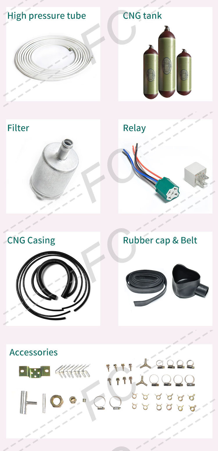 Auto Gas In-Cylinder Direct Injection System CNG LPG GDI Conversion Kits for GDI Engine Model Transfer Kits