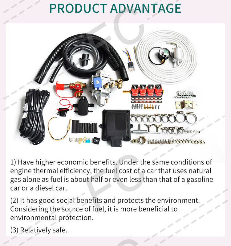 Auto Gas In-Cylinder Direct Injection System CNG LPG GDI Conversion Kits for GDI Engine Model Transfer Kits