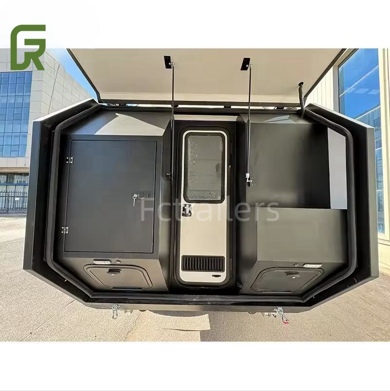 New Luxury Mini Caravan Travel Trailer Custom Off Road Camping Trailer Camping