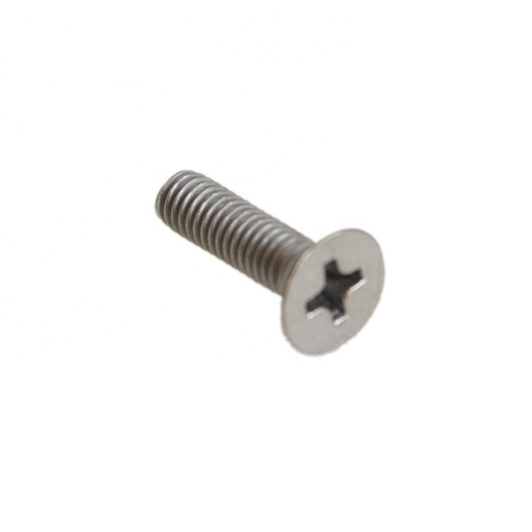 Rust resistant JIS B1111 JMF M3x15 cross recessed countersunk flat head GR1 GR2 titanium bolts screws for industry