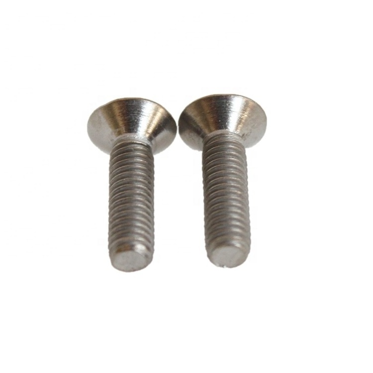 Rust resistant JIS B1111 JMF M3x15 cross recessed countersunk flat head GR1 GR2 titanium bolts screws for industry