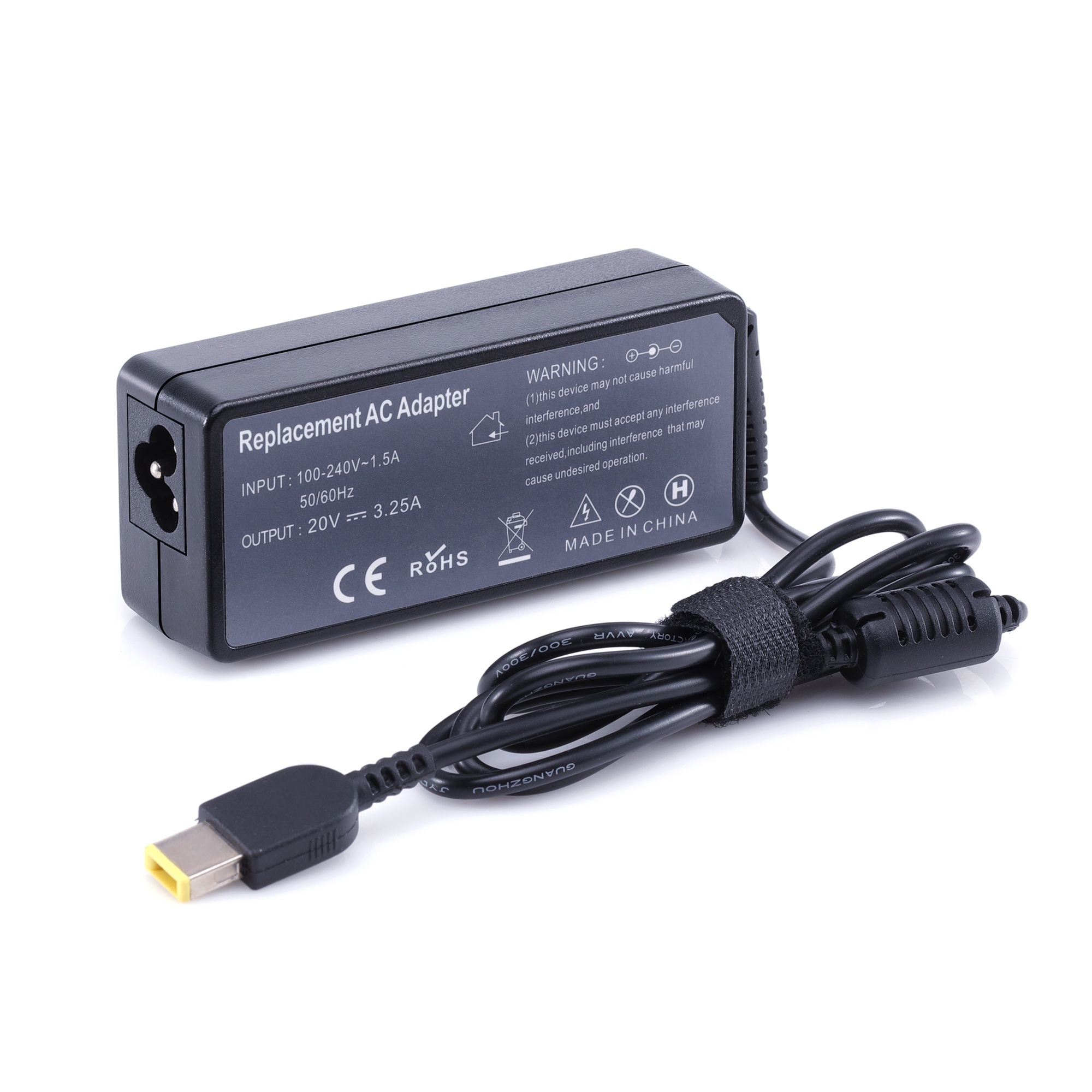 Wholesale 65W 20V 3.25A USB PIN notebook computer charger AC power adapter For laptop computers