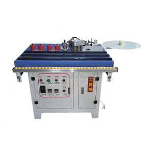 straight and curve wood board edge bander machine /Special shaped edge banding machine