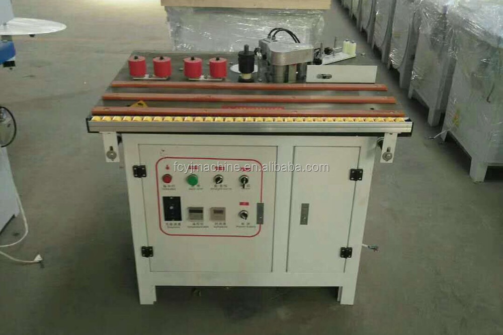 straight and curve wood board edge bander machine /Special shaped edge banding machine