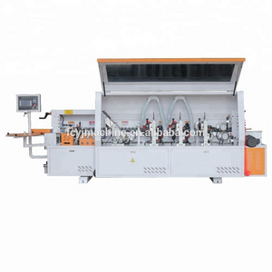 automatic linear edge banding machine with PUR glue melting