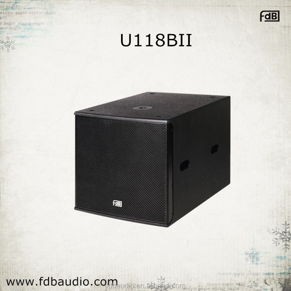 U118BS 18 inch subwoofer speaker box