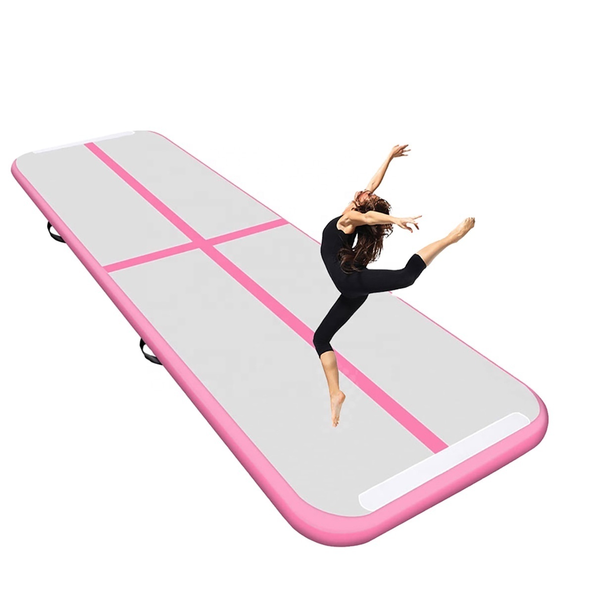 Adjustable inflatable gymnastics tumbling mat  Exercise Equipment Pads Air Track Jumping Air Mat