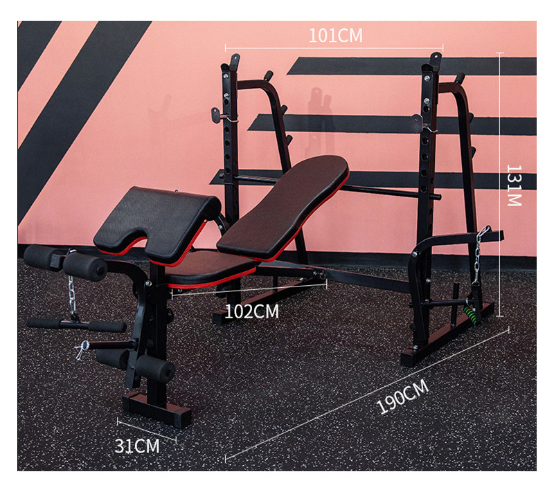 FDFIT Gym Other Indoor Sports Products ST6655 Home Gym Equipment Adjustable Weight Bench