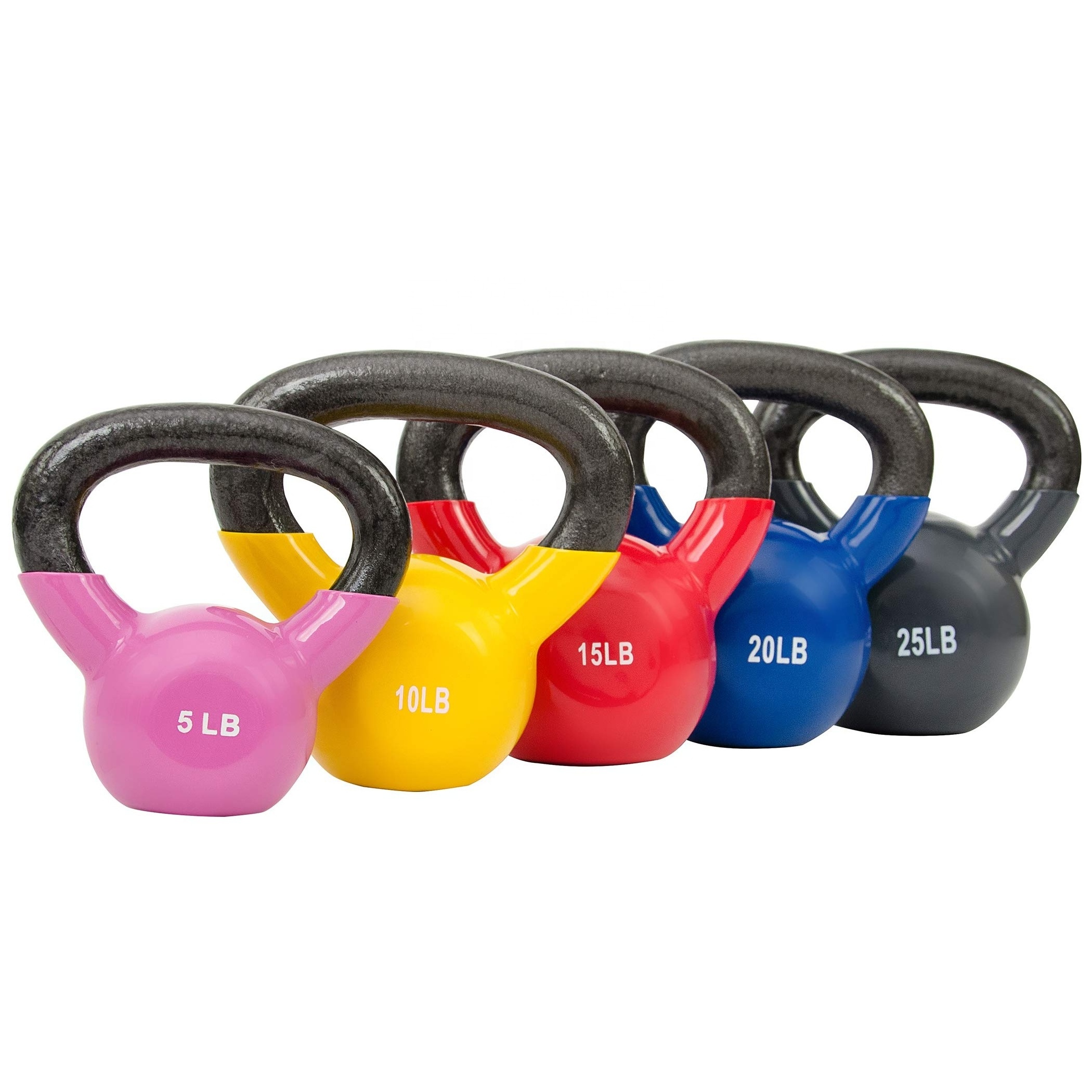 Adjustable Strength Weight Training Available Equipment Fitness Vinyl Coated Kettlebell