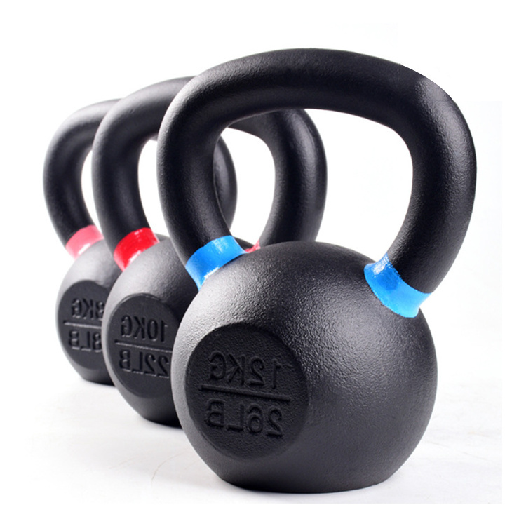 FDFIT Stock training fitness gym strength competition kettlebells cast iron kettlebells with grip