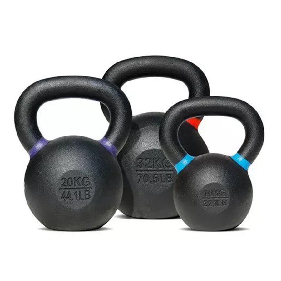 FDFIT Stock training fitness gym strength competition kettlebells cast iron kettlebells with grip