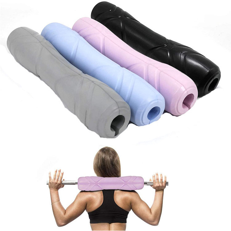 FD-Barbell squat pad standard bars neck shoulder back protector provides relief shoulders while training hip thrust bar pads set