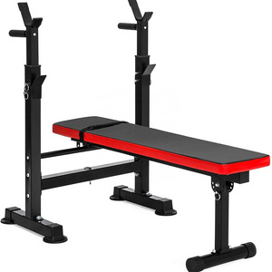 FDFIT Adjustable gym incline bench presss equipment dumbbell storage  bench with rack and bench press