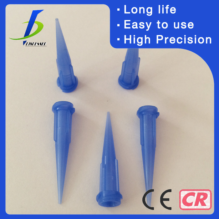 Stainless Steel Head Dripping Bits Robot Epoxy Glue Needles Disposable Needle Tip Syringe Dispensing Flexible Tips For Dispenser