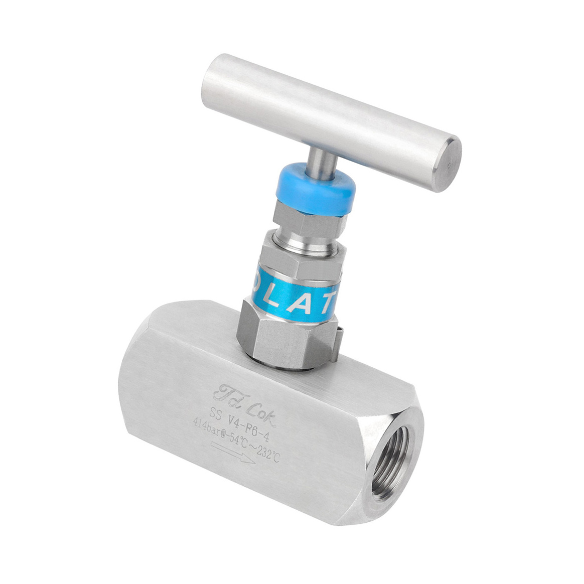 stainless steel lpg  needle valve  globe flow control needle valve 1/2 needle valve