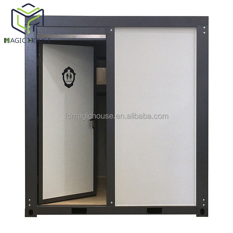 Magic House 2022 mobile toilet cabins with shower container bathroom design container portable restroom