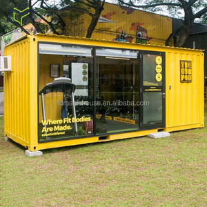 Magic House Creative converted shipping container turned into home gym ideas