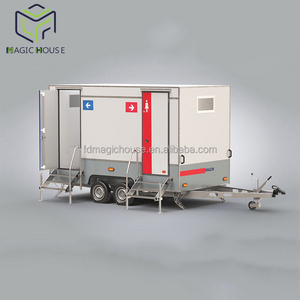 Magic House builders toilet trailer portable toilet armal china mobile toilets shower