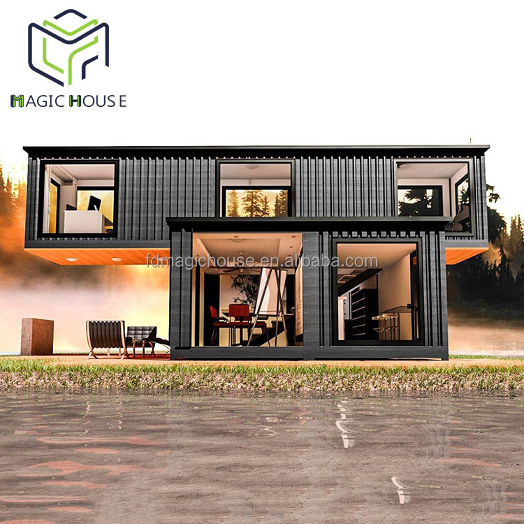 Magic House China prefabricated prefab backyard guest house cost plans