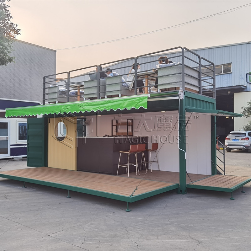 Magic House factory outlet beach shipping container bar for sale container cafe beach style