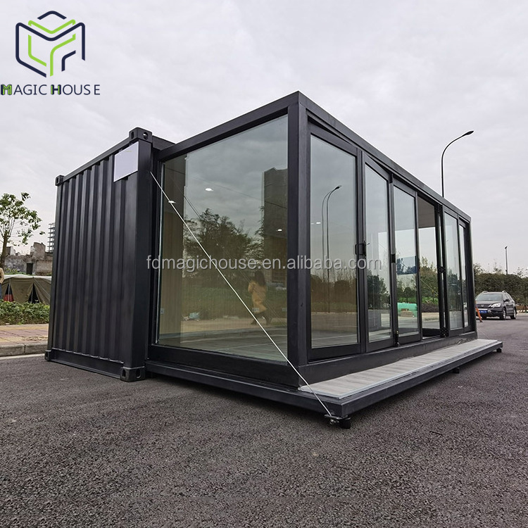 Magic House foldable container shops expandable shipping container container homes prefabricated