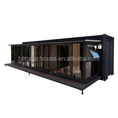 Shipping container tiny home 40 ft expandable container house for sale