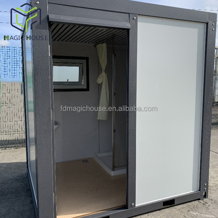 Magic House 2022 mobile toilet cabins with shower container bathroom design container portable restroom