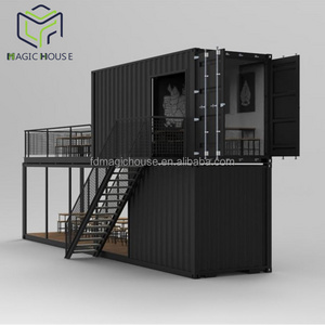 Magic House Wholesale prefabricated  mobile container bar  used shipping container bar for sale