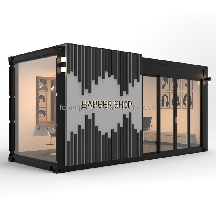 Magic House manufacturer house floating container cabin mobile barbershop