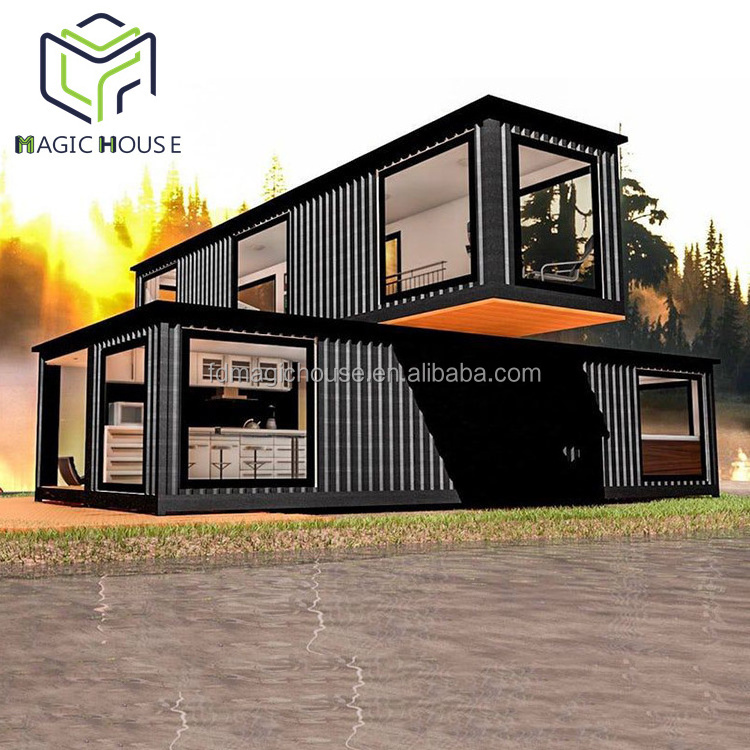 Magic House China prefabricated prefab backyard guest house cost plans