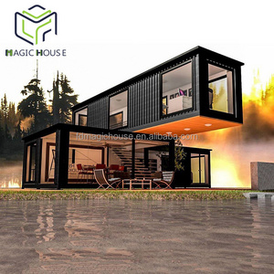 Magic House China prefabricated prefab backyard guest house cost plans