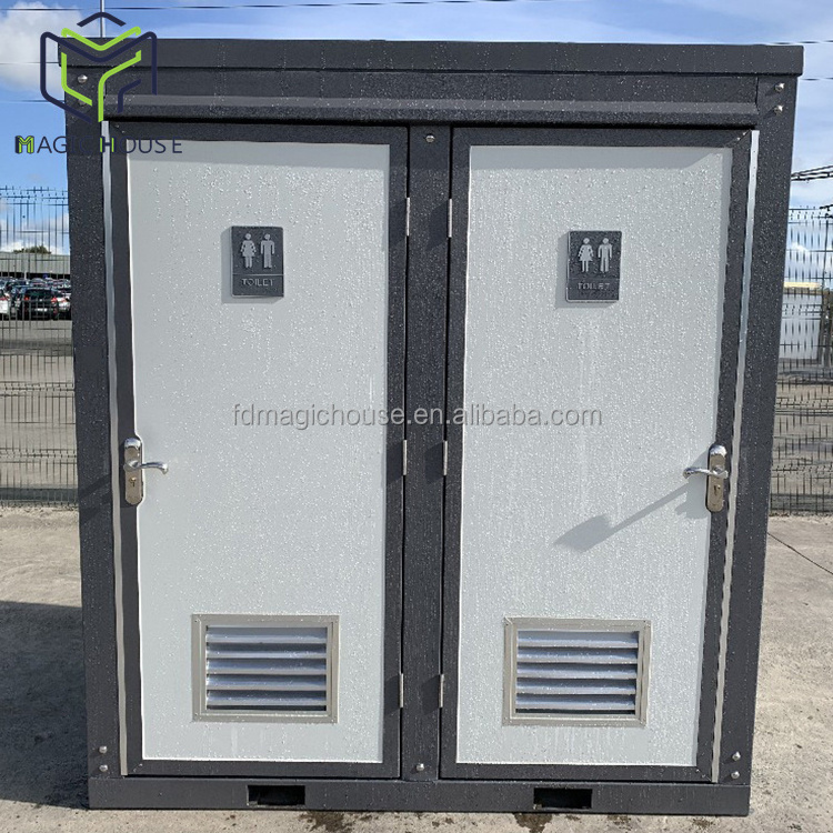 Magic House 2022 mobile toilet cabins with shower container bathroom design container portable restroom