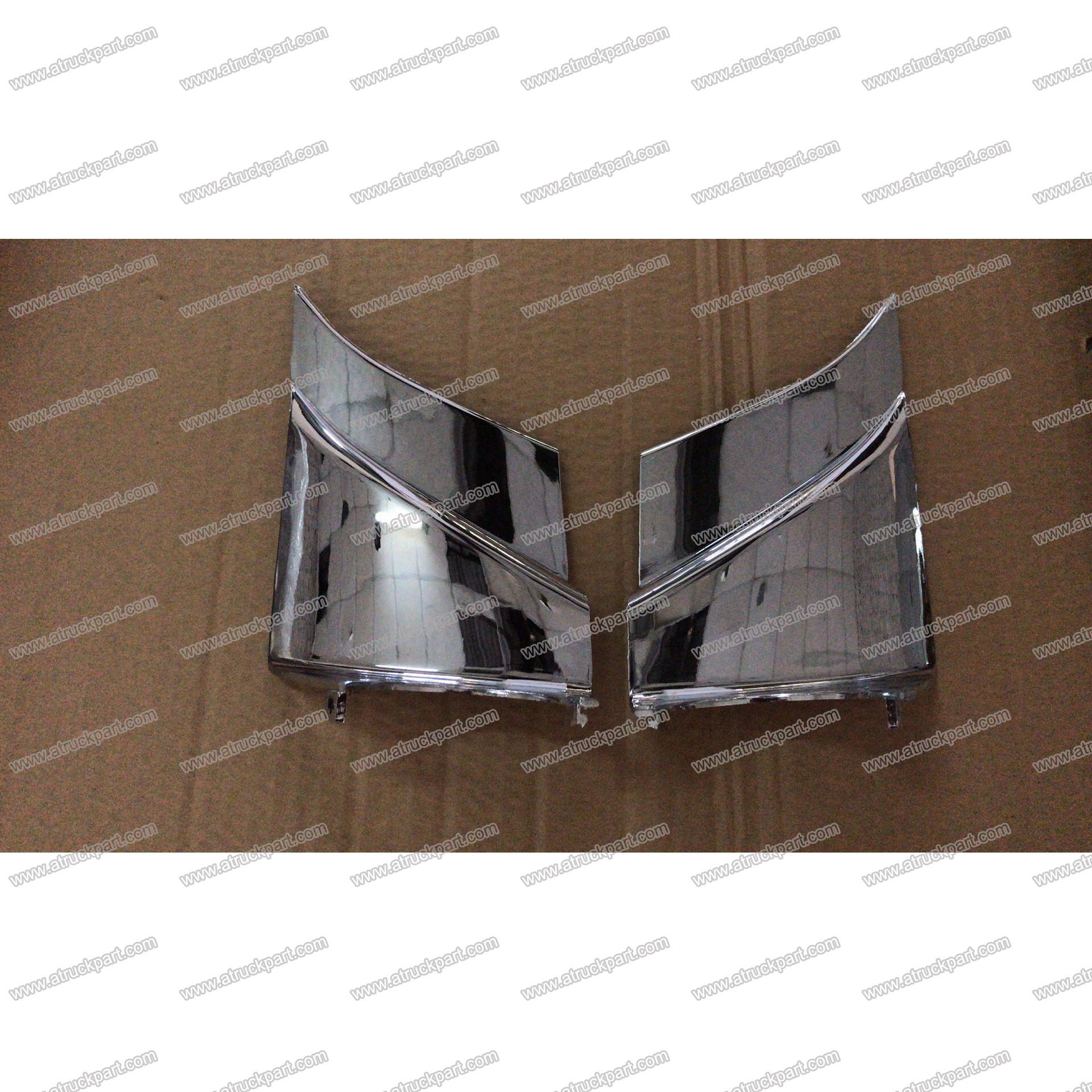 Chrome Bezel Outer Mirror For ISUZU NPR 150 NQR 175 NMR 130 NLR 130 700P Truck Spare Body Parts