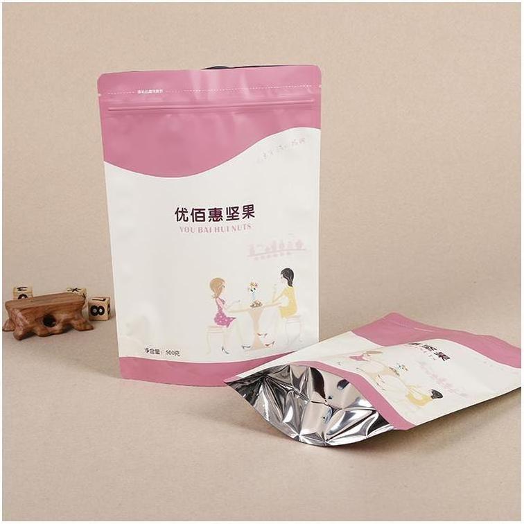 Zipper Pouch Tea Dog Food Chicken Vacuum Sealer Supermarket Cheap T Shirt Biodegradable Aluminum Foil Plastic Bag For Packaging