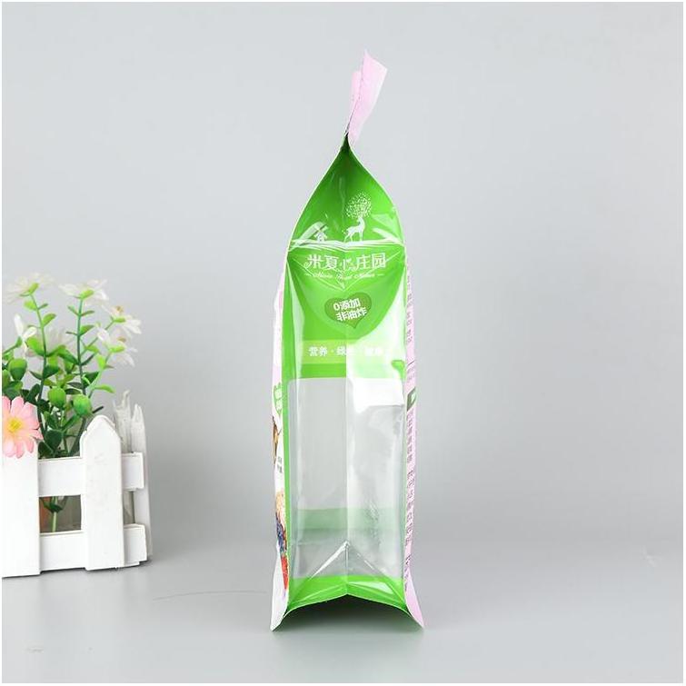 Zipper Pouch Clear Cheap Flat Stand Up Frosted Paper Vacuum Sealer Customized Reusable Recycled Vegetable Packaging Plastic Bag