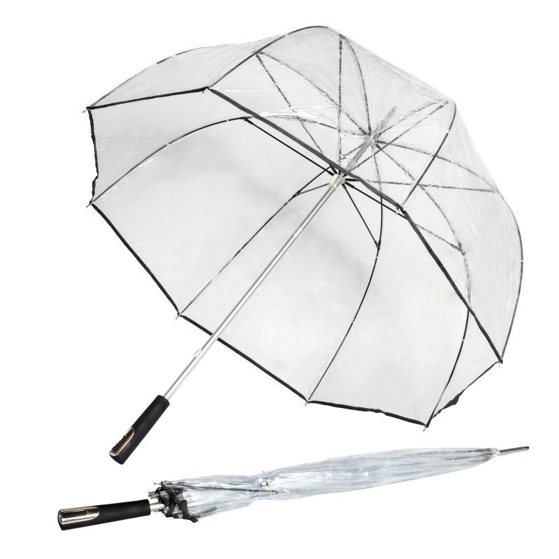 Logo Branded PVC See Through Umbrella