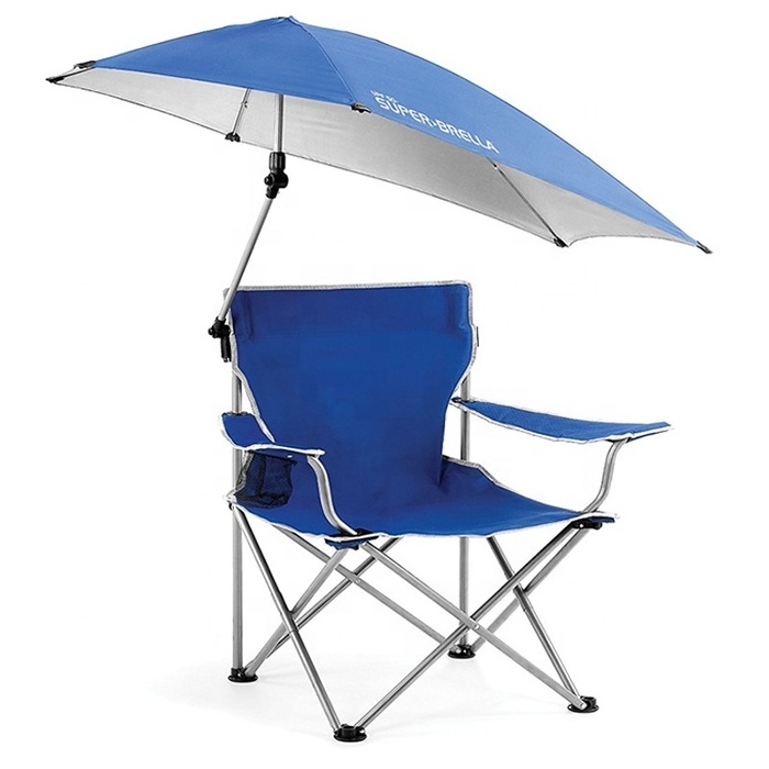 OEM Cheap Price Outdoor Portable Folding Chair With Sun Shade Fishing Chair