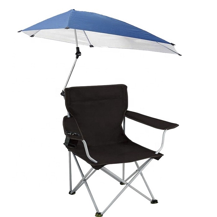 OEM Cheap Price Outdoor Portable Folding Chair With Sun Shade Fishing Chair