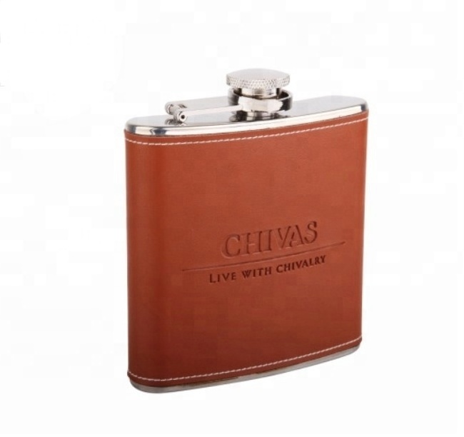 Logo Customized Portable Stainless Steel Hip Flask