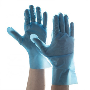 Factory Direct Sale Blue Tpe Gloves Promotional Disposable Glove