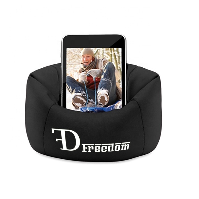 Promotional Custom Bean Bag Mobile Phone Holder