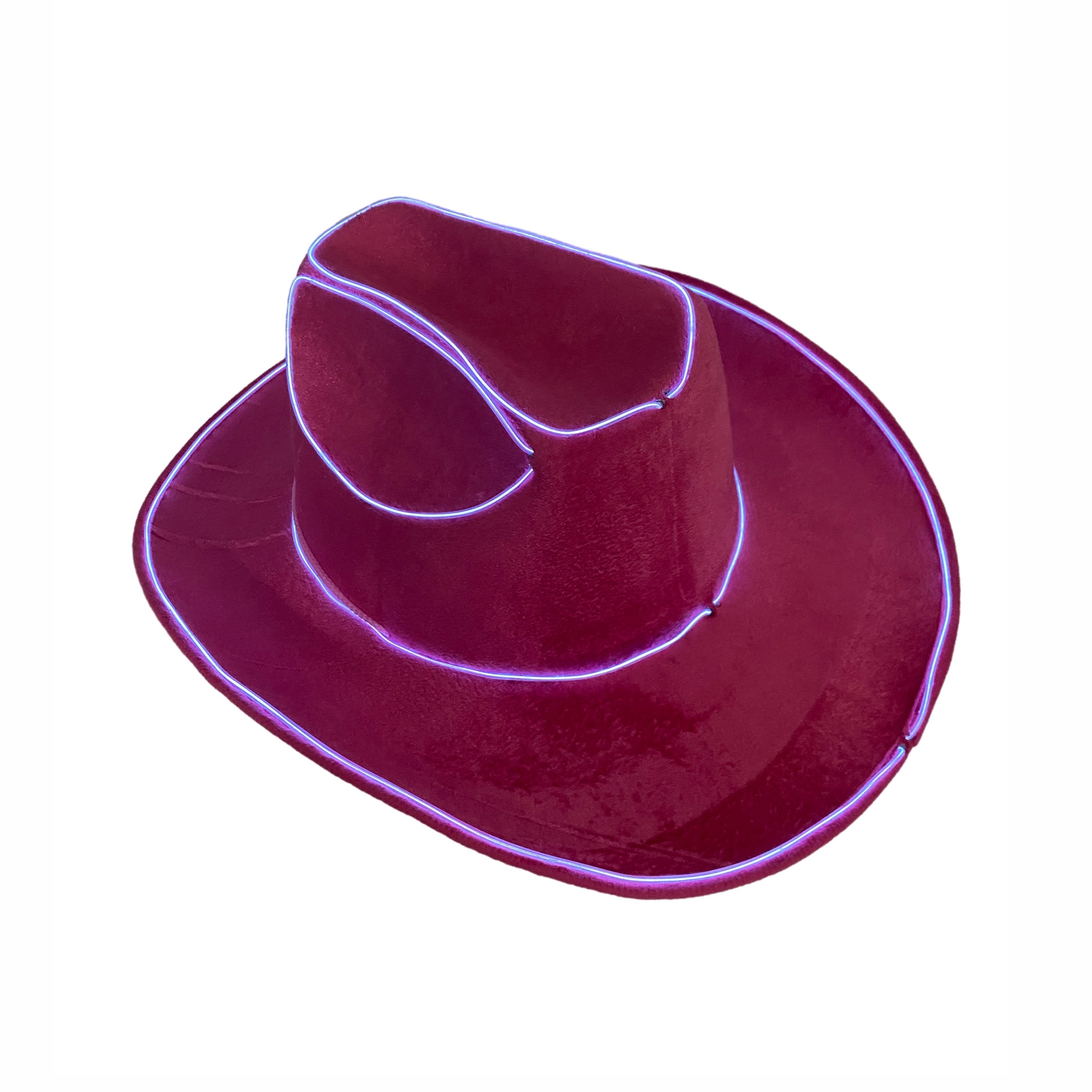 Popular Light Flashing Cap LED Party Favor Cowboy Hat