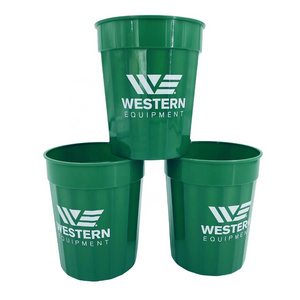 OEM Custom Cheap Price Stadium Cups Event Cup with Logo Plastic Beer Wedding Party Customized CLASSIC Cups & Saucers 1pc/opp Bag