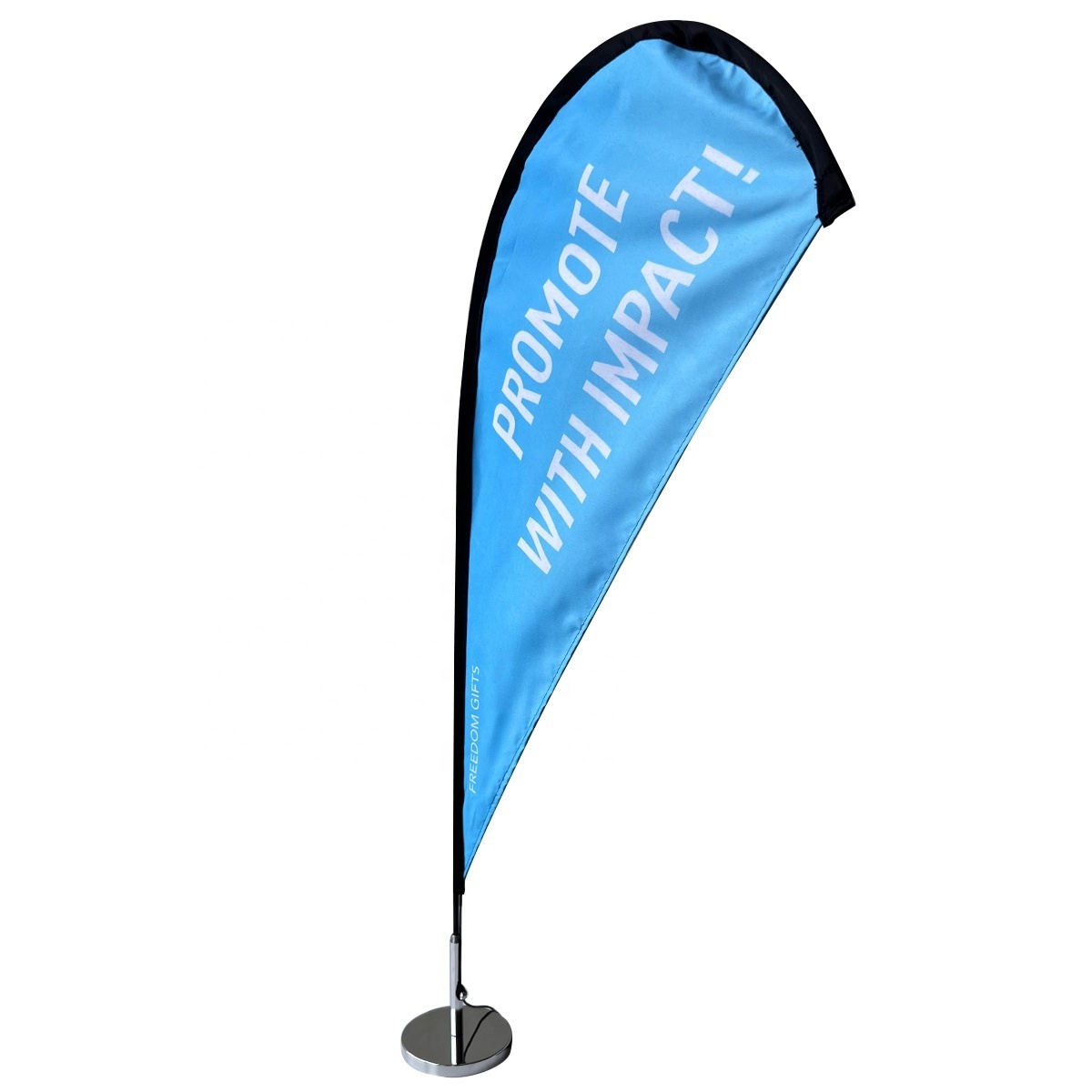 Mini Teardrop Desk Flag Advertising Beach Banner Flying Table Stand for Automotive Insurance Education Agriculture Travel Agency