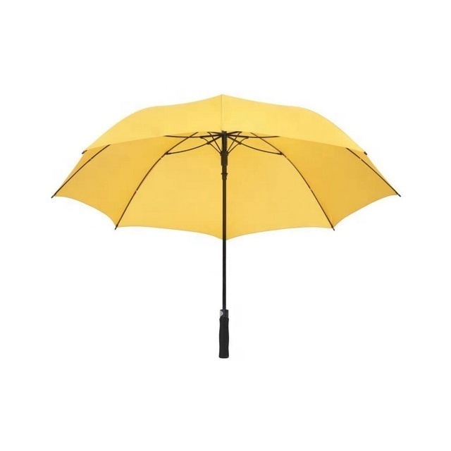 promotion fiberglass stick 8k golf umbrella with printing logo