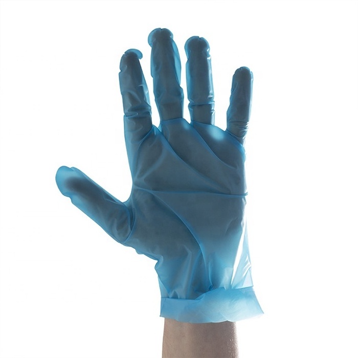 Factory Direct Sale Blue Tpe Gloves Promotional Disposable Glove