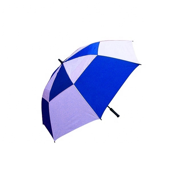 promotion fiberglass stick 8k golf umbrella with printing logo